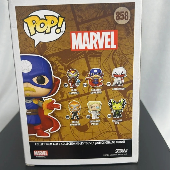 Funko Solider Supreme Bobble Head 858 - Picture 4 of 6